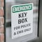Signmission Key Box For Police And EMS Only, 7 in W x Rectangle, Vinyl Decal OS-2PACK-EM-D-710-V-10458 - alternate 4